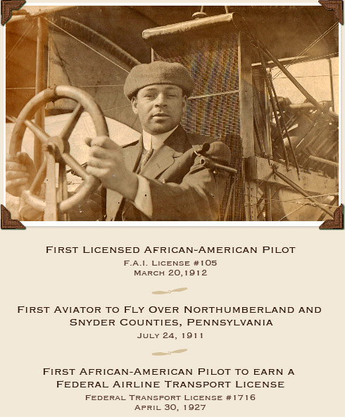 First Licensed African-American Pilot